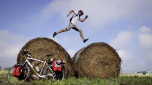 The Road Between Us - Jumping Haybales