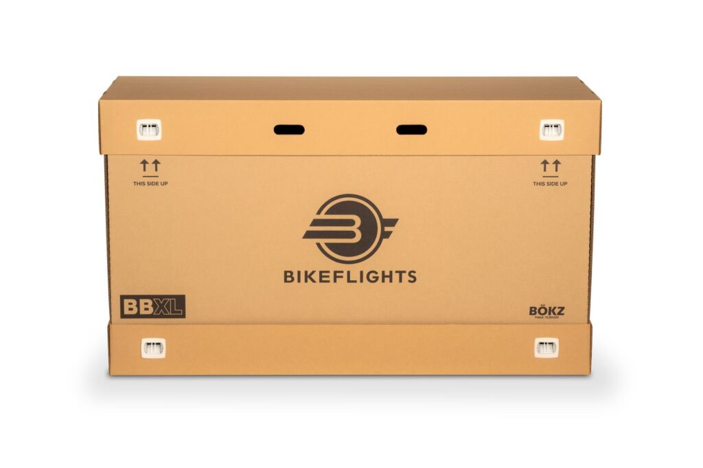 Bikeflights outlet cardboard box