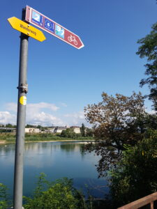 View of lake in Germany