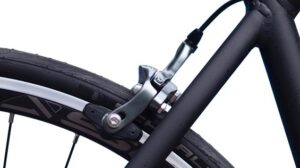 Bicycle brake closeup