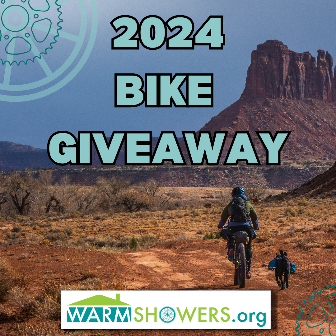 The 2024 Bike Giveaway is Here! – Warmshowers Foundation